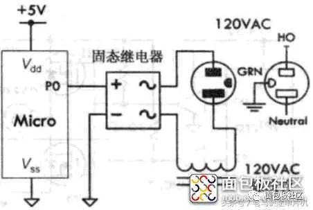 继电器线圈带电